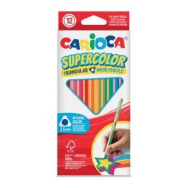 Lapices De Colores Carioca Supercolor Triangular Caja De 12 Precio: 2.95000057. SKU: B1HD5M3SGF