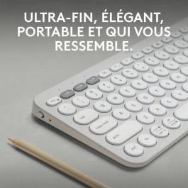 LOGITECH - Teclado inalámbrico - Pebble Keys 2 M380s - Bluetooth - Botón Easy-Switch - Blanco - (920-011804) LOGITECH - Teclado inalámbrico - Pebble Keys 2 M380s - Bluetooth - Botón Easy-Switch - Blanco - (920-011804)