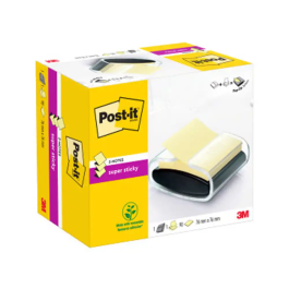 Post-it Soporte Bloc Notas Adhesivas Quita y Pon Super Sticky Z Notes Negro 76x76 mm Precio: 12.79000008. SKU: B1CQ8X5HAN