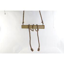 DKD Home Decor Lámpara Techo Balines Bambú Cuerda Metal Marrón Claro 15 x 15 x 51 cm (2 Unidades) Precio: 59.50000034. SKU: B14GR672MM