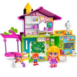 Famosa Pinypon Colegio: Gran Playset con 2 Caras de Juego y 33 Accesorios para Muñecas - Edad 4+ Años Famosa Pinypon Colegio: Gran Playset con 2 Caras de Juego y 33 Accesorios para Muñecas - Edad 4+ Años