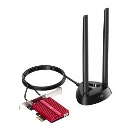 Cudy AX5400 Adaptador Wi-Fi 6E PCI Express Interno Inalámbrico Tribanda 2.4/5/6 GHz Bluetooth 5.0 para PC Windows 10