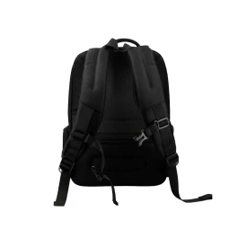 Antartik Mochila Volt Negro 5 Compartimentos Interior Rojo 450x180x330 mm Repelente Agua 23L