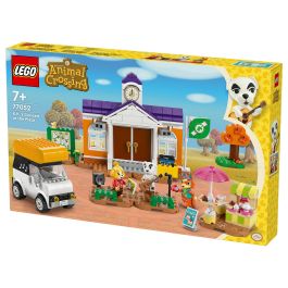 Lego Animal Crossing 77052 Kéké en la Plaza Juguete para Construir con Cafetería