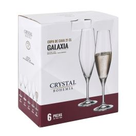 Bohemia Set 6 Copas de Champagne Galaxia 210cc