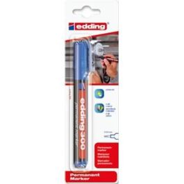 Edding Marcador Permanente E-300/1-03 Punta Redonda Color Azul Precio: 6.89000015. SKU: B1BAVZPMZR
