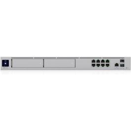 Ubiquiti UDM-Pro-Max Cloud Gateway Firewall, Switch y NVR. Rendimiento 5 Gbps, 9 Puertos RJ45 + 2 SFP+ Rack 1U.