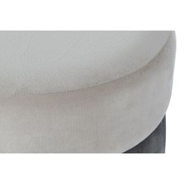 DKD Home Decor Reposapies Marron Dorado 48 x 46 x 48 cm