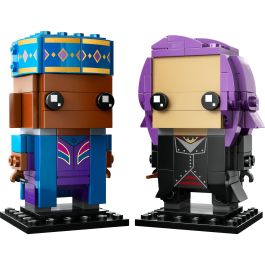 LEGO 40618 Harry Potter Kingsley Shacklebolt & Nymphadora Tonks BrickHeadz Juego de Construcción Multicolor 250 Piezas