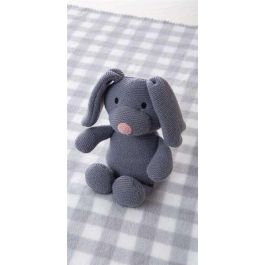 Set caja manta cuadros 90 x75 cm gris + perro 26 cm Set caja manta cuadros 90 x75 cm gris + perro 26 cm