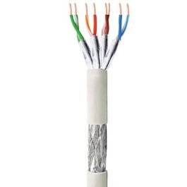 Cable de Red Rígido FTP Categoría 6 Techly 022595 Gris 305 m