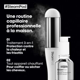 SteamPod 4 - Plancha y rizador de pelo a vapor profesional - L'OREAL PROFESSIONNEL - 3 Temperaturas - Herramienta + Tratamiento Alisador Concentrado SteamPod 4 - Plancha y rizador de pelo a vapor profesional - L'OREAL PROFESSIONNEL - 3 Temperaturas - Herramienta + Tratamiento Alisador Concentrado