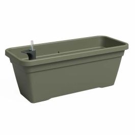 Jardinera - Plástico - Verde seco - Rectangular - L57,9 x P24,3 x H22cm - ARTEVASI Precio: 25.4999998. SKU: B16JYA32BC