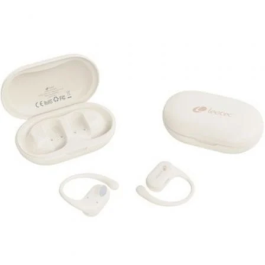 LEOTEC LETWS01W Auricular y Casco De Oreja Abierta para Llamadas, Música y Deporte
