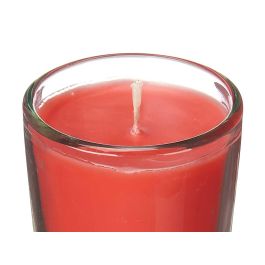 Set 6 Velas Vaso Vidrio Frutos Rojos Acorde 16X6CM (12 Unidades) Set 6 Velas Vaso Vidrio Frutos Rojos Acorde 16X6CM (12 Unidades)