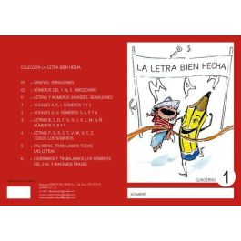 Cuaderno Rebost (Cas.) La Letra Bien Hecha Mayusculas Nº 1 (Set de 5) Cuaderno Rebost (Cas.) La Letra Bien Hecha Mayusculas Nº 1 (Set de 5) Precio: 7.7900004. SKU: B1HBY2N7KF
