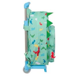 Mochila Escolar con Ruedas Peppa Pig George Menta 26 x 34 x 11 cm Mochila Escolar con Ruedas Peppa Pig George Menta 26 x 34 x 11 cm