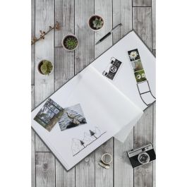 Hama Fine Art Jumbo-Album 30x30 80 weie Seiten. grau 2782