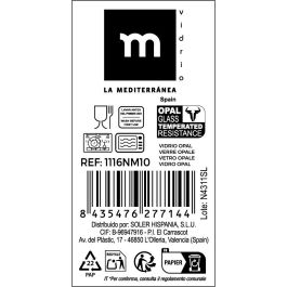 Plato Postre Opal Whom 21.5 cm - La Mediterranea (48 Unidades) Plato Postre Opal Whom 21.5 cm - La Mediterranea (48 Unidades)
