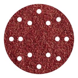 Wolfcraft Set 5 discos adhesivos de lijar corindón, grano 80 Ø150mm 1842000