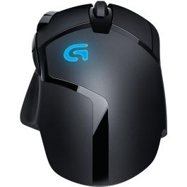 Logitech G402 Mouse Óptico USB Gaming Hyperion Fury, 8 Botones Programables, 4000 DPI