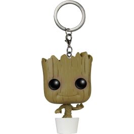 FUNKO Llavero Pocket POP Guardians of the Galaxy Baby Groot de Vinilo, aprox. 4 cm