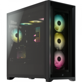 Corsair iCUE 5000X RGB Midi Tower Negro Corsair iCUE 5000X RGB Midi Tower Negro