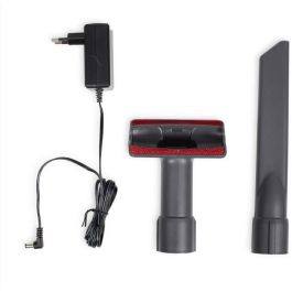 Livoo DOH138 Aspiradora Escoba Inalámbrica Ciclónica Roja 150W, 10kPa, 76dB, 2 Velocidades, Depósito 0,55L