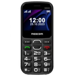 Teléfono Móvil Maxcom Comfort MM443/ para Personas Mayores/ 4G/ Negro