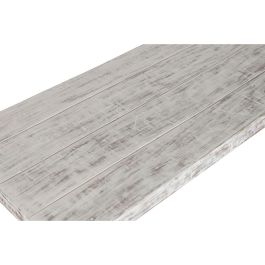 DKD Home Decor Mesa Comedor Plegable Vintage 2c24 Blanco 90 x 76 x 180 cm