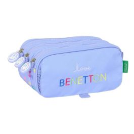 Portatodo Triple Benetton Lila Lila 21,5 x 10 x 8 cm Precio: 9.9499994. SKU: B1G7T32REV