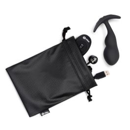Plug anal con control remoto B-Vibe Negro Plug anal con control remoto B-Vibe Negro