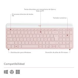 Teclado + Mouse Logitech Mk470 Wireless Teclado + Mouse Logitech Mk470 Wireless