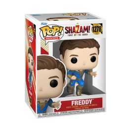 Funko Pop Cine Shazam! Freddy 69124 - Figura de Vinilo de 9cm del Universo DC
