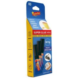 Supertite Adhesivo instantáneo 3 x 1 g - Unión de metales, porcelana, plástico, goma, vidrio, madera - Ref. A2403 Precio: 1.49999949. SKU: B1HTXASCDV