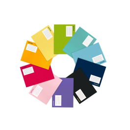 Liderpapel Libreta Smart A5 Apaisado 32 Hojas 60gr Cuadro 4mm con Margen