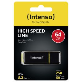 Intenso High Speed Line Pendrive USB 3.0 64GB 250 MB/s Velocidad Lectura