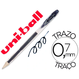 Uniball Boligrafo Roller UM-120 Signo 0,7 mm Tinta Gel Negra