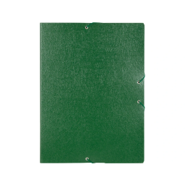 Liderpapel Carpeta Proyectos Folio Lomo 50mm Cartón Gofrado Verde