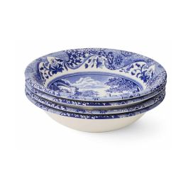 Spode Bol Blue Italian Diámetro 20 cm (4 Unidades)