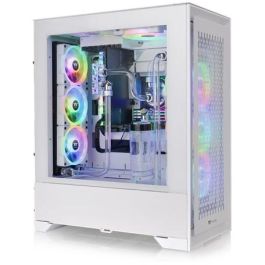 Thermaltake CTE T500 Air, Torre PC Full Tower Blanco con Optimización de Flujo de Aire, Ventilador 140mm y Soporte para HDD/SSD 2.5/3.5''