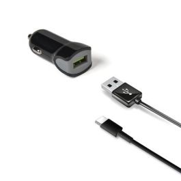 Celly Cargador De Coche Usb + Cable Usb - Usb-C 12 W Negro Precio: 6.89000015. SKU: B14TFY8NYM