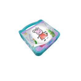 Peppa Pig Pizarra con Luz Amicjoc 33x37x66,5 cm para Niños +4 Años, Incluye 30 Dibujos y Rotulador, Color Azul Precio: 24.50000014. SKU: B1DCLSBABT