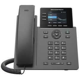 Grandstream GRP2611G Teléfono IP Carrier-Grade Gigabit con 3 Líneas, Pantalla 2.8", PoE, Soporte Montaje Pared