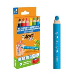 BIC Estuche lápices triangulares multisuperficie blister 6uds - 515220 Precio: 19.68999967. SKU: B16J3SGV77