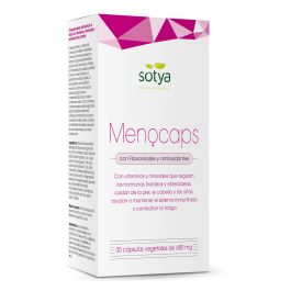 SOTYA Menocaps 30 Cap. Complemento Alimenticio para la Menopausia con Vitaminas y Minerales, Ayuda a Regular la Actividad Hormonal y Disminuir el Cansancio y la Fatiga Precio: 5.5. SKU: B1EB5LBHAY