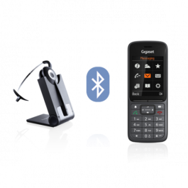 Gigaset SL800H PRO Teléfono DECT/analógico con Identificador de llamadas, Antracita - S30852-H2975-R102