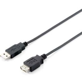 Equip Cable Alargador USB 2.0 Tipo A Macho a Hembra, Doble Blindado, Negro, Contacto Flash de Oro Precio: 5.89000049. SKU: B14LE7R37W
