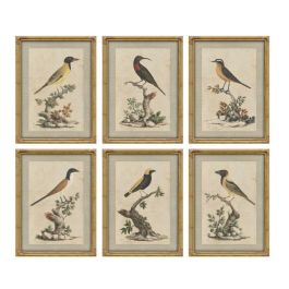 Cuadro Shabby DKD Home Decor Beige Multicolor 3 x 60 x 45 cm (6 Unidades) Precio: 178.49999981. SKU: B1E6JG3L74