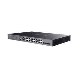 TP-Link Omada SG3428XMPP Switch Gestionado L2+ Gigabit Ethernet PoE Montaje Rack 1U Negro